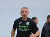 Gary Nimmo was on target for Keelby. Photo: Oliver Atkin