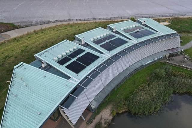 Solar panel investment at the Waters Edge centre EMN-220125-072505001