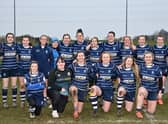 Boston Rugby Club Ladies versus Peterborough. Photo: Wayne Lagden