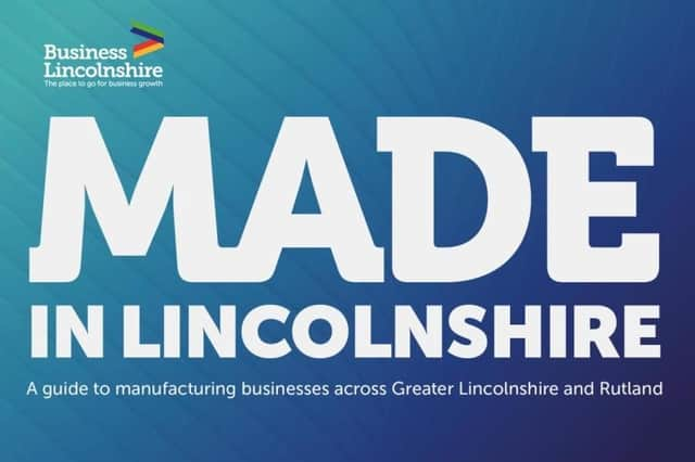 The cover of the Made in Lincolnshire digital brochure.