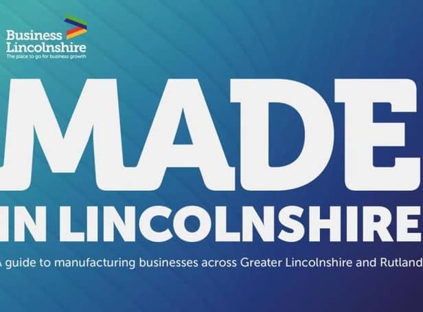 The cover of the Made in Lincolnshire digital brochure.