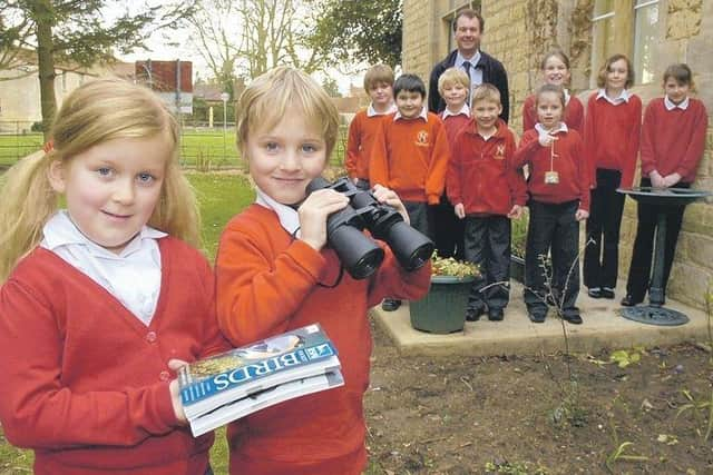 Big Schools' Birdwatch at Nocton Primary School.