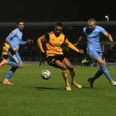 Boston United v Farsley Celtic. Photo: Oliver Atkin