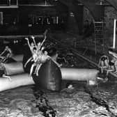 Boston Indoor Swimming Pool 40 years ago.