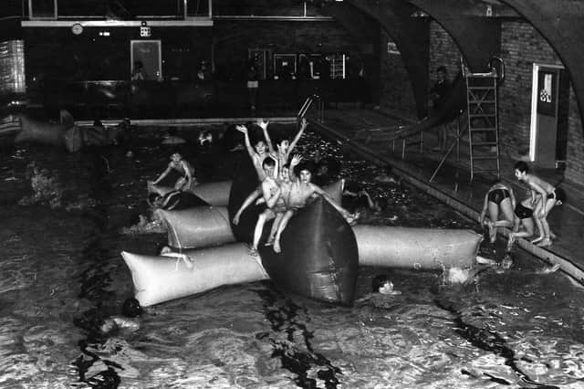 Boston Indoor Swimming Pool 40 years ago.