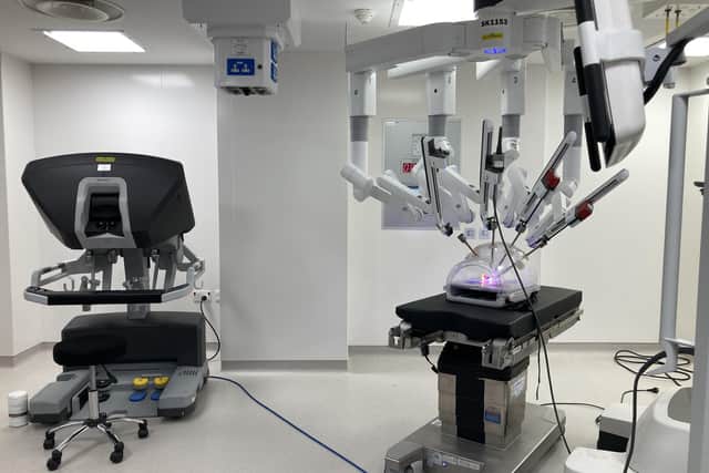 The new state-of-the-art robotic surgery system for Lincolnshire. EMN-220128-122546001