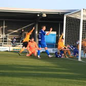 Boston United v Chester. Photo: Oliver Atkin