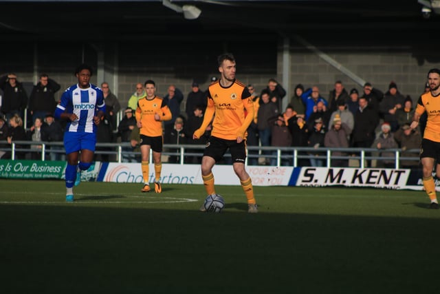 Boston United v Chester. Photo: Oliver Atkin