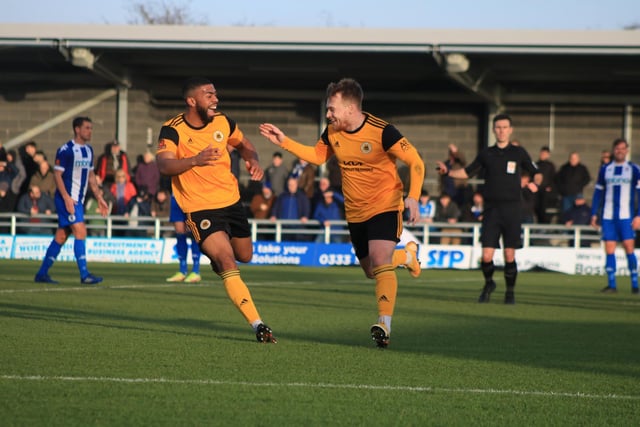 Boston United v Chester. Photo: Oliver Atkin