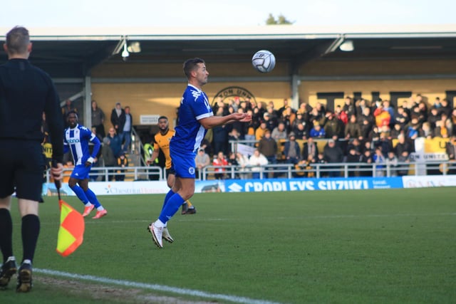 Boston United v Chester. Photo: Oliver Atkin