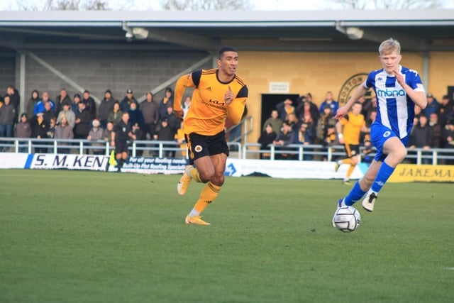 Boston United v Chester. Photo: Oliver Atkin