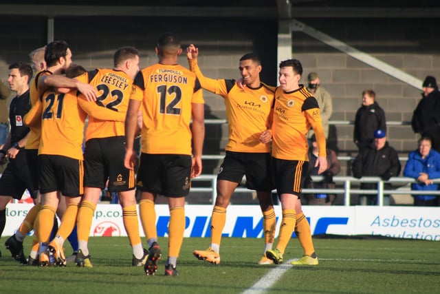 Boston United v Chester. Photo: Oliver Atkin