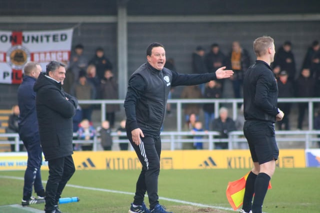 Boston United v Chester. Photo: Oliver Atkin