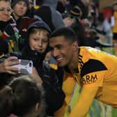 Boston United v Chester fans' gallery. Photo: Oliver Atkin