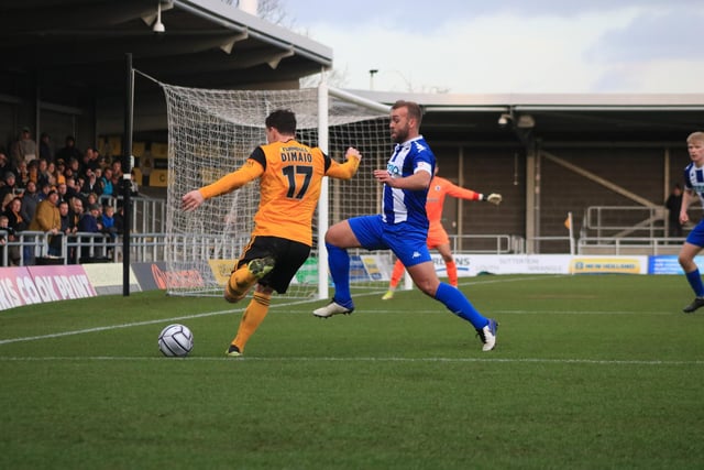Boston United v Chester. Photo: Oliver Atkin