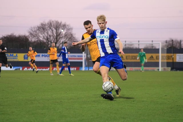 Boston United v Chester. Photo: Oliver Atkin