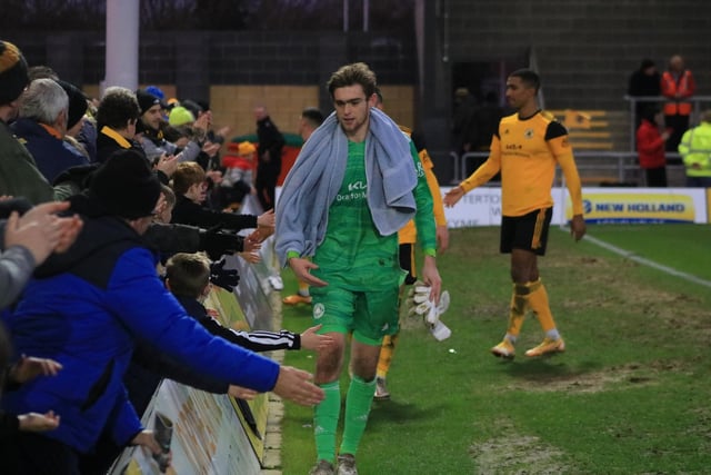 Boston United v Chester. Photo: Oliver Atkin