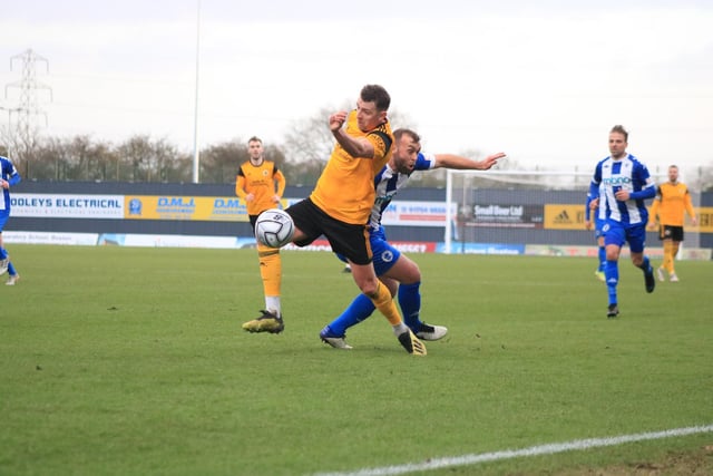 Boston United v Chester. Photo: Oliver Atkin