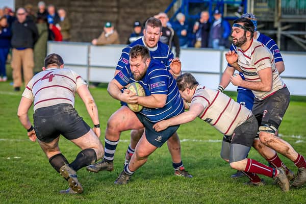 Boston Rugby Club v Nottingham Casuals. Photo: David Dales