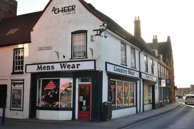 The shop's home since the early 1900s.