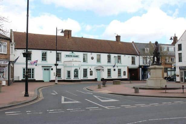 The White Hart Hotel, Spilsby.