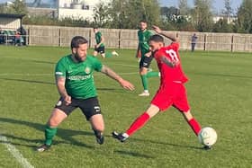 Joe Braithwaite and Paul Anderson battle in the previous meeting.