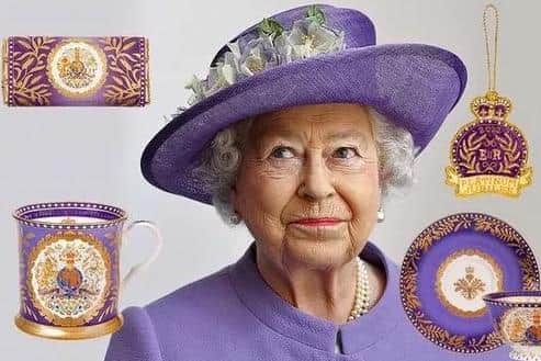 A range of items are being produced to celebrate the Queen's Platinum Jubilee.