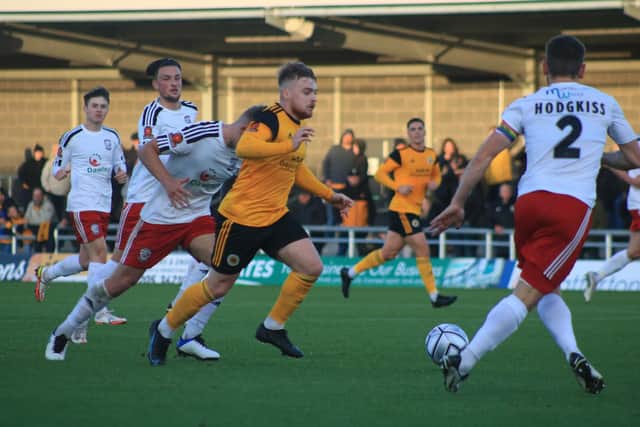 United beat Hereford 2-0 in October. Photo: Oliver Atkin
