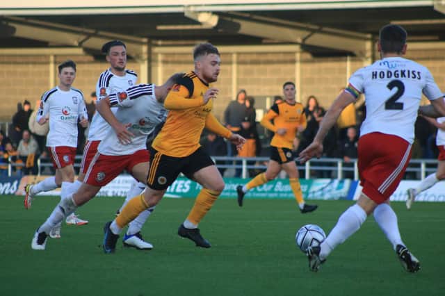United beat Hereford 2-0 in October. Photo: Oliver Atkin