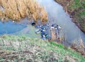 Boston borough is the worst area in Lincolnshire for reported fly-tipping cases. Photo by Wyberton Wombles.