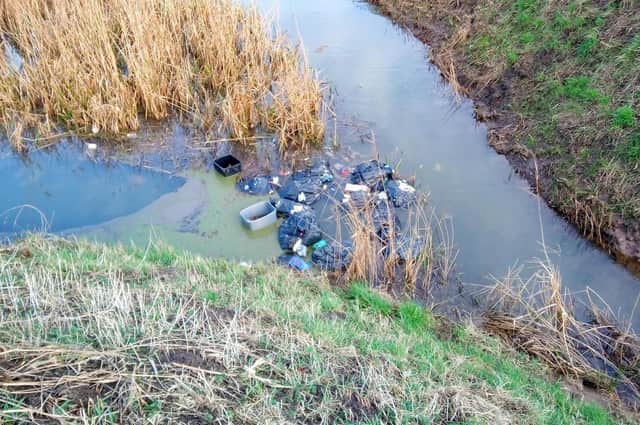 Boston borough is the worst area in Lincolnshire for reported fly-tipping cases. Photo by Wyberton Wombles.