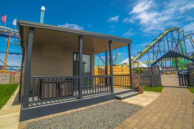 Luxury platinum accommodation at Fantasy Island in Ingoldmells.