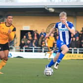 Danny Elliott has scored in his three games under Paul Cox, including against Chester. Photo: Oliver Atkin