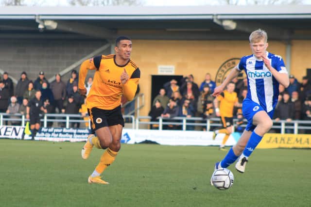Danny Elliott has scored in his three games under Paul Cox, including against Chester. Photo: Oliver Atkin