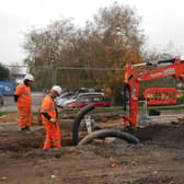 Drainage works on Roman Bank in Skegness are complete.