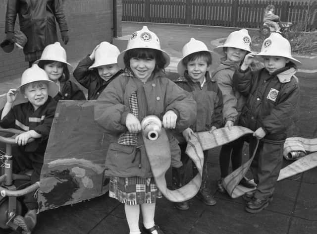 Kirton Primary School's nursery unit in 1997.
