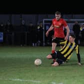 Town kept a clean sheet in their recent 7-0 win at Holbeach United. Photo: Oliver Atkin