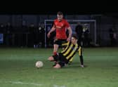 Town kept a clean sheet in their recent 7-0 win at Holbeach United. Photo: Oliver Atkin
