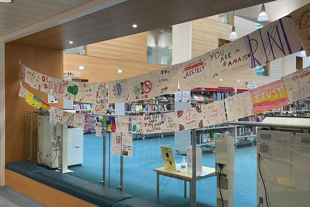 Why not visit a library with the children this half-term. There are 15 libraries across Brighton and Hove, all with children's areas and books for them to read there or take home. At the Jubilee Library in Brighton city centre this half-term, children can look at displays and a Wall of Kindness, made with posters schoolchildren created during Anti-Bullying Week for a competition run by the charity Safety Net.