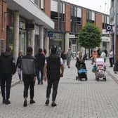 Pescod Square Shopping Centre, in 2020, following the re-opening on non essential shops.