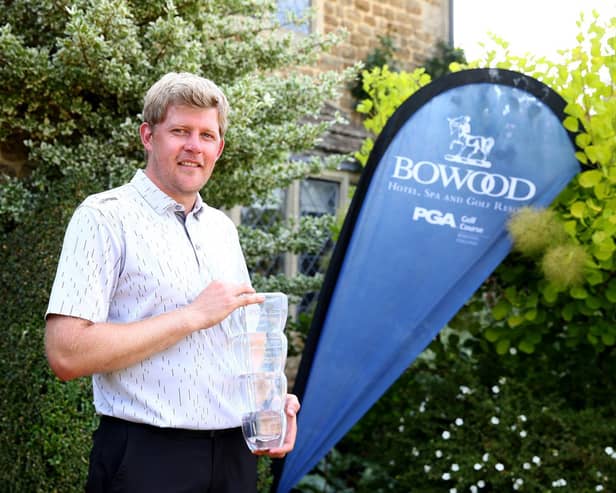 Adam Keogh pictured at July’s English PGA Championships. Photo by Christopher Lee/Getty Images