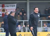 Ramshaw (left) with boss Paul Cox. Photo: Oliver Atkin