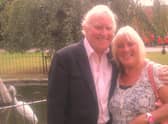 Brian 'Licorice' Locking and his sister Babs Wilson, of Leasingham. EMN-220214-173513001