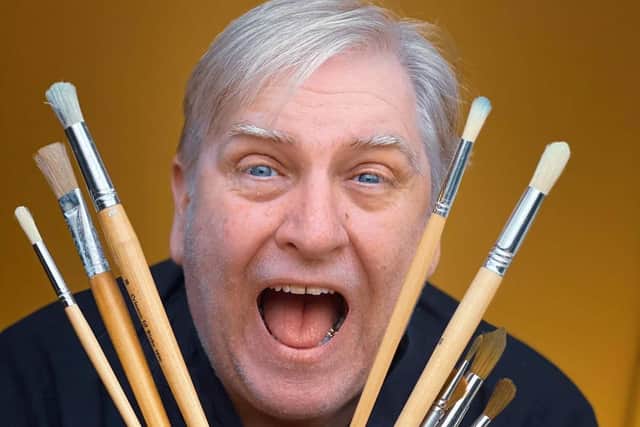 Steve Gound has launched an expressive community art programme to promote improved health and wellbeing.