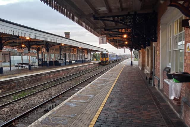 Trains were halted between Sleaford and Boston due to a vehicle blocking the tracks near Sleaford this morning (Friday).