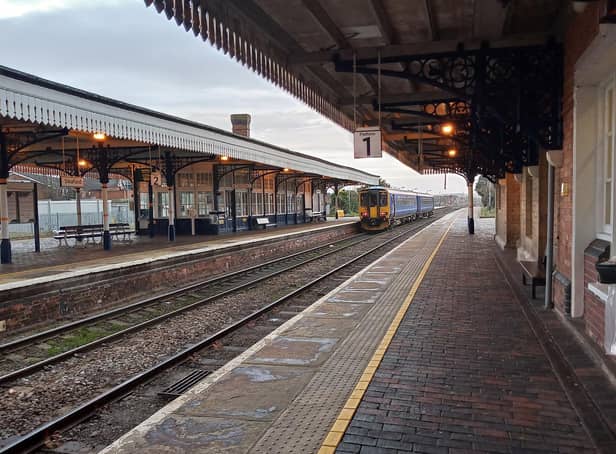 Trains were halted between Sleaford and Boston due to a vehicle blocking the tracks near Sleaford this morning (Friday).