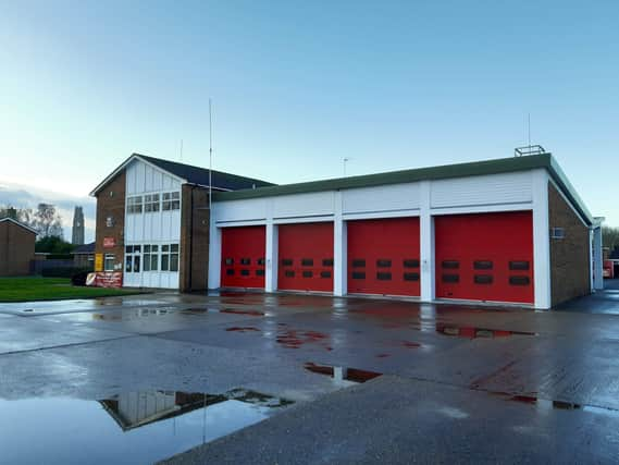 Boston Fire Station.