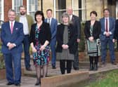 Coun Martin Hill and the county council's executive have successfully gained approval for a near five per cent rise in the authority's share of council tax. EMN-220218-175339001