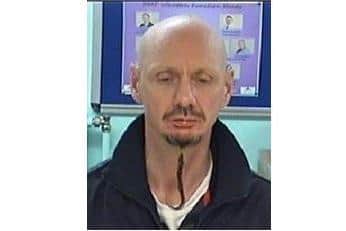 The original image of Robson released by Lincolnshire Police.