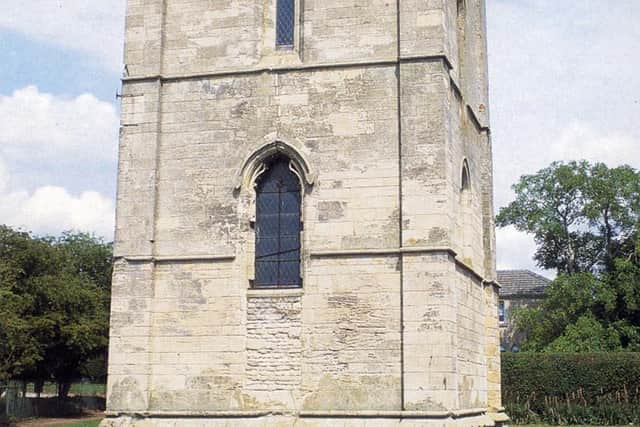 The 12th century preceptory tower at Temple Bruer is one of the most important historical buildings in the Sleaford area. EMN-220219-115201001